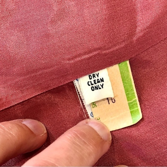 rrrruss vintage mauve wool blazer made in USA Union made 16 - Picture 9 of 10